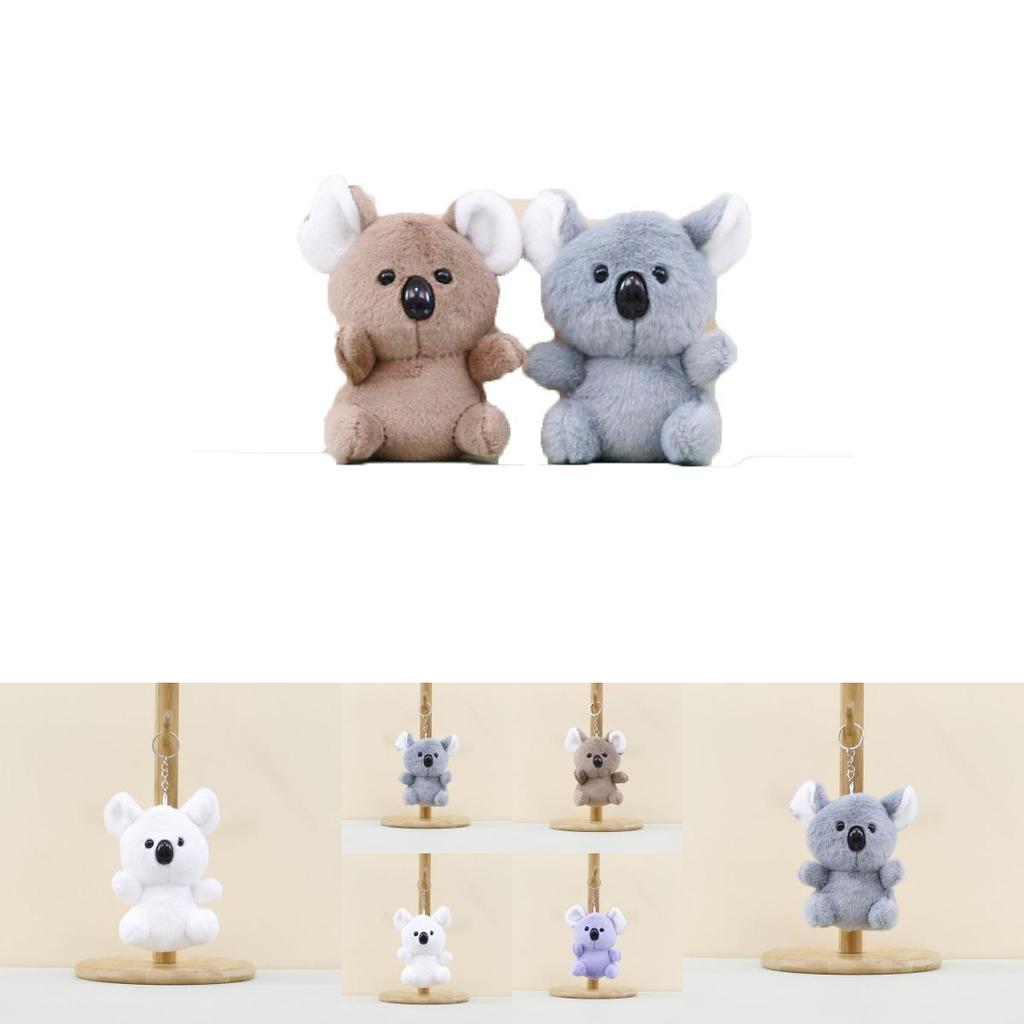 Adorable Cartoon Raccoon Plush Toy Keychain For Bags And Accessories 13cm High