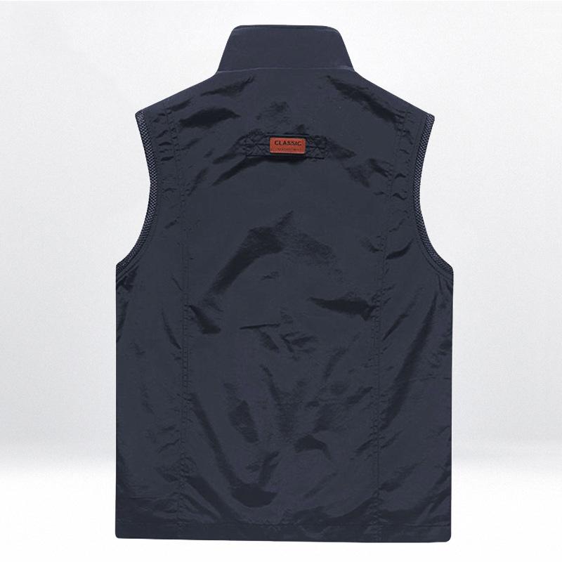 Жилет для мужчин, мужской уличный повседневный быстросохнущий жилет, жилет с несколькими карманами, ветрозащитная куртка, мужская куртка ВВС