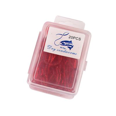 Пластиковые 60 шт./лот 12,5 см запах красного червя приманки мягкая приманка черви рыболовные снасти личинки рыбные игрушки