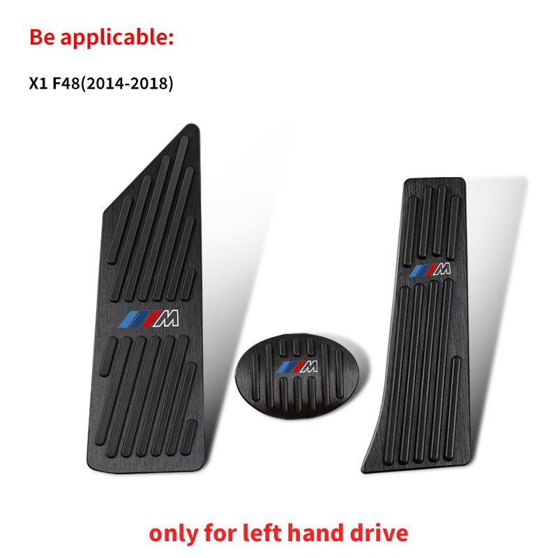 BAGI7 2026 Car Sticker 2Pcs Car Logo Door Pedal Cover Alloy Door Pedal Cap Accessories For BMW E46 E90 E60 F30 F10 E39 E36 F20 E87 E90
