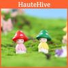 Adorable Cartoon Mushroom Doll Ornaments For Moss Micro Landscape Decor