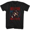 Motley Crue 1983 Черная футболка для взрослых Унисекс футболка