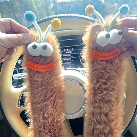 Fuzzy Silly Socks Funny Fluffy Cartoon Socks with Eyes Cute Winter Sleeping Socks