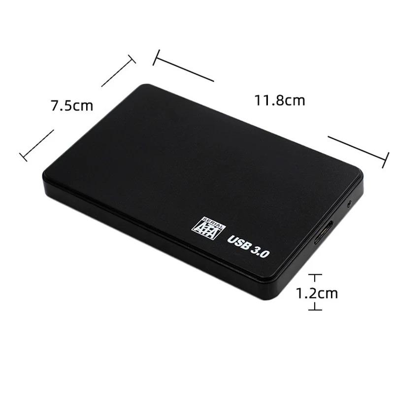 Чехол для жесткого диска USB от 3,0 до 2,5 дюйма, корпус SATA HDD SSD, чехол для мобильного жесткого диска, внешний накопитель HDD 5 Гбит/с для ПК, ноутбука, смартфона