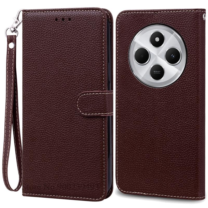 For Redmi 14C 4G Case Soft Silicone Pu Leather Wallet Flip Case For Xiaomi Redmi 14C Case Stand Book Cover For Redmi 14 C Fundas