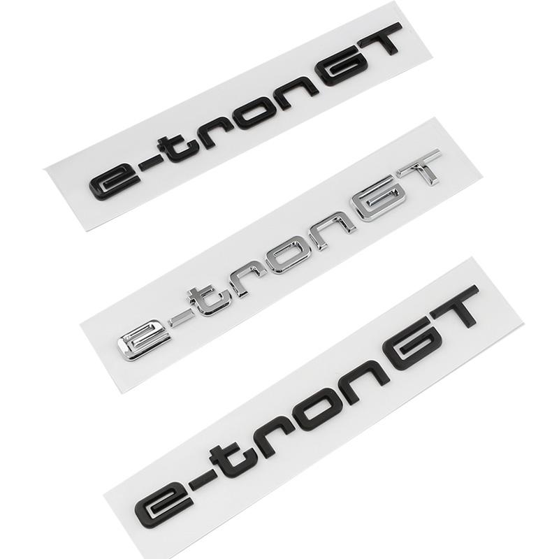 2026 3D ABS e tron e-tron GT Буквы Логотип Значок Эмблема Наклейка На Автомобиль Для 4YTFG Электрический Q2 Q5 Q7 Q8 55 Quattro Стайлинг Аксессуары