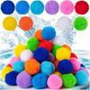 10 шт. многоразовые водяные шарики, многоразовые водяные шарики для уличных игрушек и игр, водные игрушки для детей и взрослых, мальчиков и девочек - летние игрушки-шары