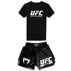 UFC Venom Boxing Short Sleeve T-Shirt MMA Training Rash Guard Quick Dry BJJ Fightwear