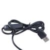 USB To DC5.5x2.1mm Power Cable Cord with Convenient On/Off Switch Button for 5V Electronic Devices 100cm Long Black