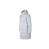 Logo Mid-Length Hooded Down Jacket Men Outerwear Light-Grey DD6789-077