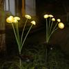 LED Solar Lamp Automatic ON/OFF Easy To Install Waterproof Color Changing Energy-efficient Jellyfish Solar Garden Light