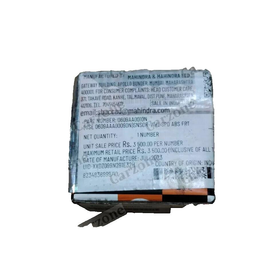 Новый Оригинальный Датчик ABS Переднего Колеса 0609AA0010N