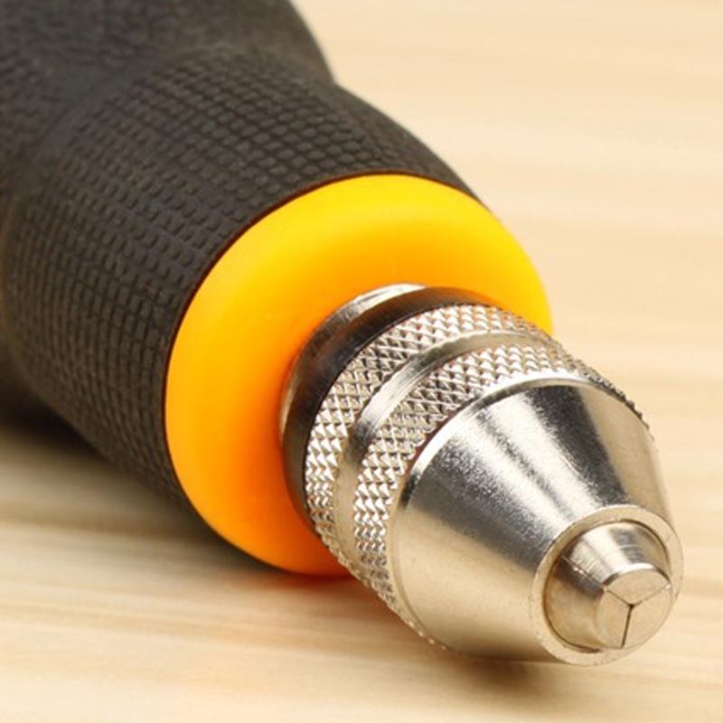 Портативная микро-мини-маленькая ручная дрель + 10 шт., спиральные сверла, инструмент 0,8-3,0 мм