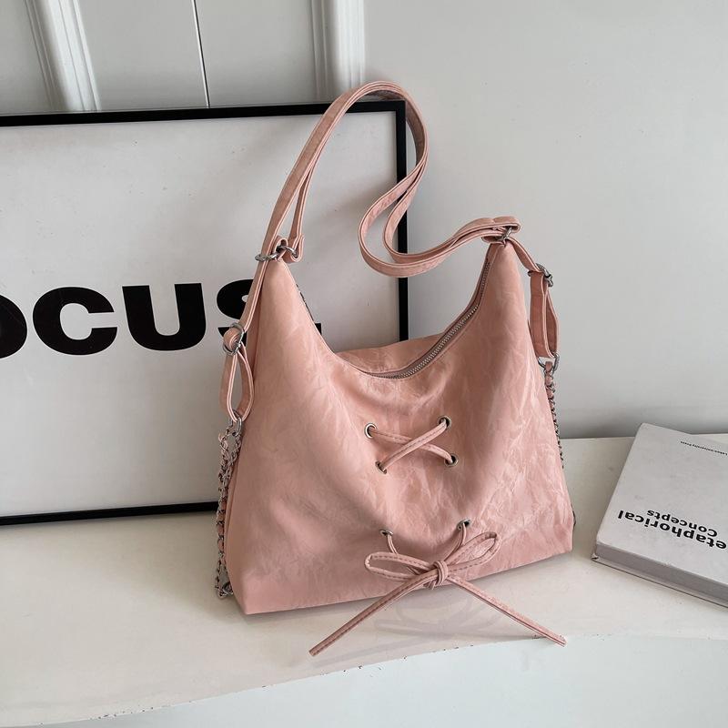 Модная простая большая вместительная сумка-тоут для женщин, красивая большая сумка для лета, повседневная популярная сумка через плечо на одно плечо