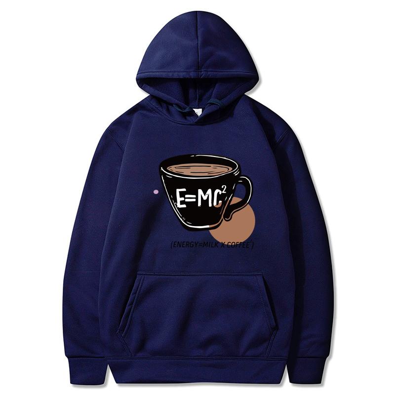 Emc Energy Milk Coffee Hoodies Women Fleece Comfortable warm Hoodie Fashion Casual All Match Hoody Sports Original Basic Clothes