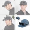 Clape Jet Baseball Solid Mountain Driving Cap, 5-Panel Cap, Water-Repellent, Thin, Heat-Resistant, Breathable, Lightweight, Color, Summer, Running,