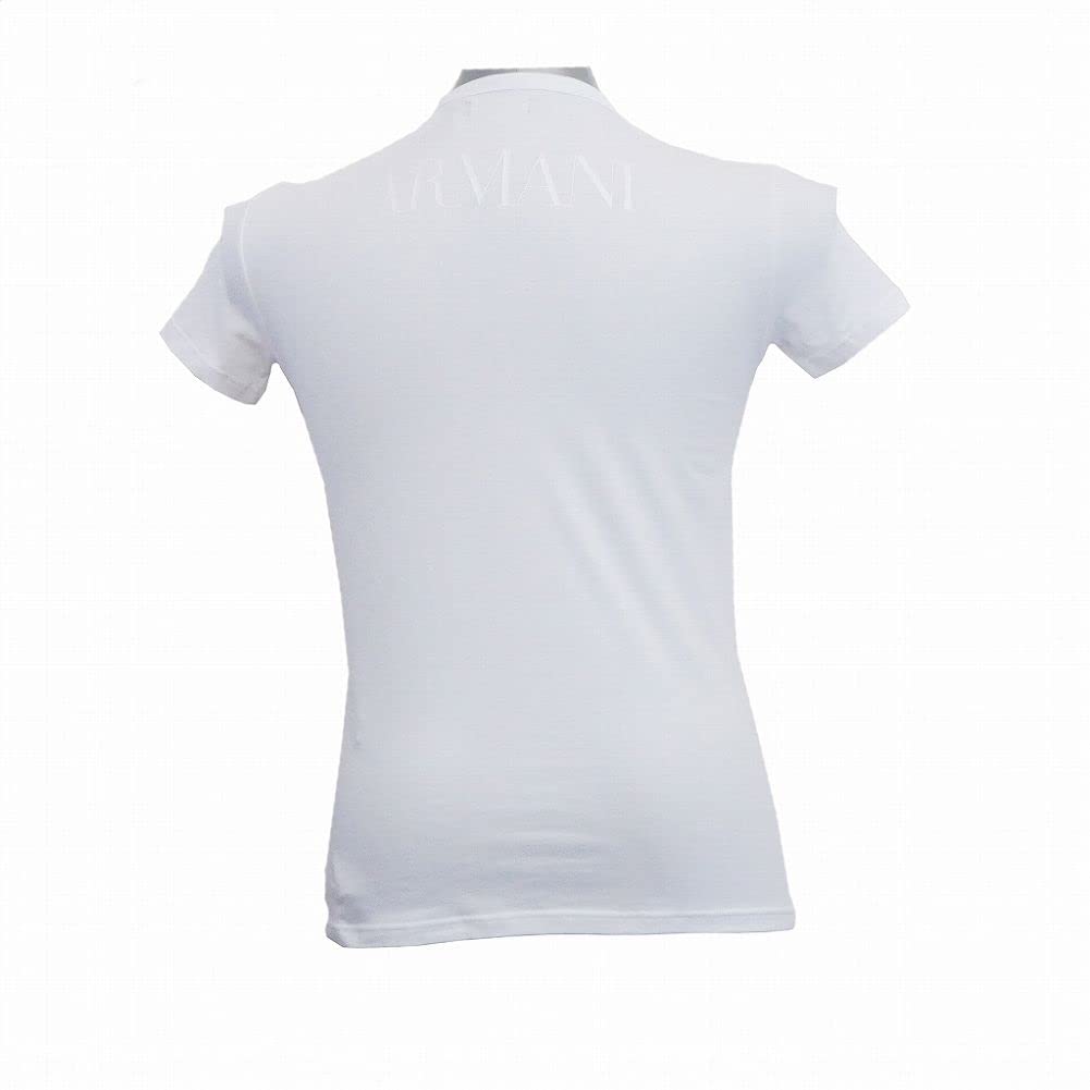 111035 CC716 00010 Белая S [Emporio Armani] Мужская футболка [предмет]