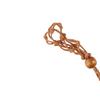 Handmade Braided Necklace Adjustable Net Bag Crystal Stone Pendant Necklace Net bag necklace  Men