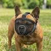 Soft Short Snout Muzzle Breathable Anti Bite Muzzle Durable Flat Face Muzzle  Bite Prevention