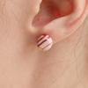 cerabonito Stratum Bothside Pearl Earring (autumn)