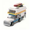 НОВЫЙ 417 деталей MOC Технологичный Грузовик-Дом Альтернативная Модель DIY Креативная Сборка Строительные Блоки Дисплей Подарок на День Рождения Украшение Домашний Набор