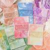 20 Pcs Vintage Color Smudging Style Material Paper Planner Handmade DIY Scrapbooking Accessories Background Paper