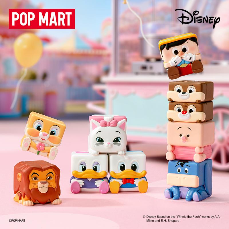 POP MART POP CUBE 2 Фигурка персонажа Mystery Boxes Одиночная Mystery Box/Полная коробка 9 шт. PPMT-2512-0041