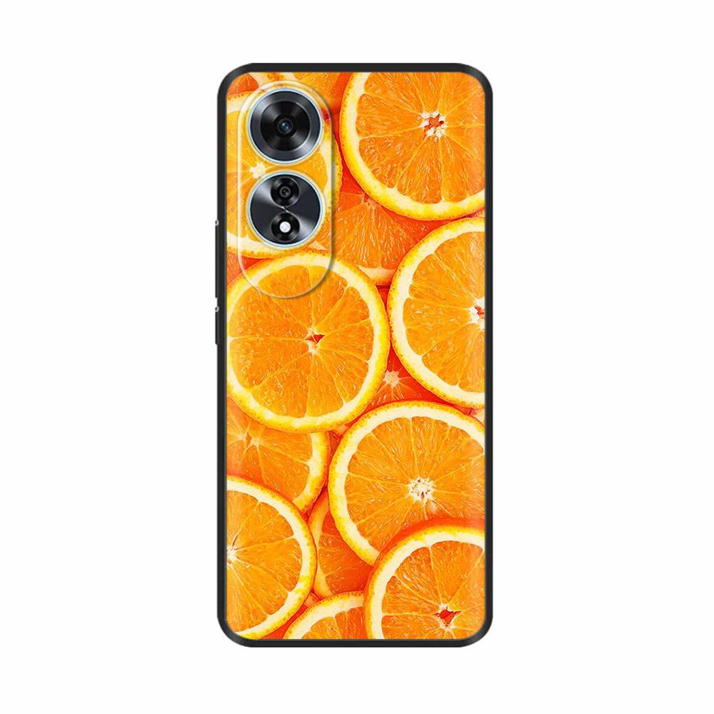 For Oppo A60 4G Case Love Heart Butterfly Soft Silicone Painted Back Cover For Oppo A60 OppoA60 4G Phone Shell Housing Fundas