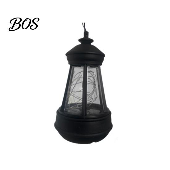 Decorative Solar Garden Lamps Hanging Lantern, Retro Lantern Lamp, Waterproof Lights Outdoor Light for Backyard Porch Terrace Decor