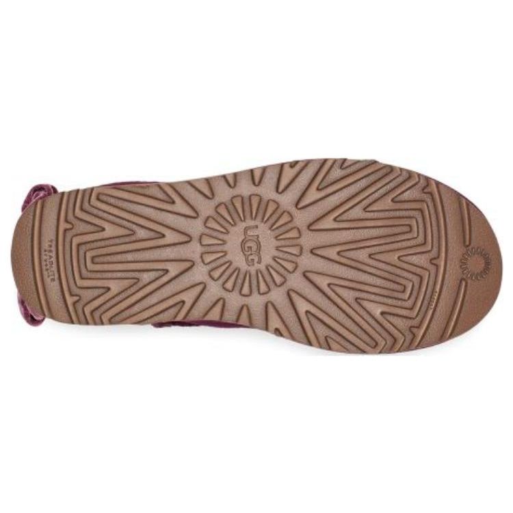 UGG Удобные женские сапоги Bow Snow Boots Wild-Grape-Purple 1138172-WGRP