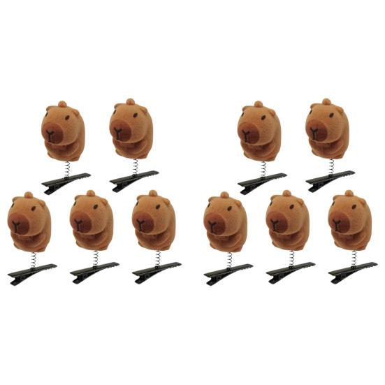 5/10/15/20 шт. заколки для волос в форме мультфильма легкие металлические пружины заколки забавные аксессуары для волос