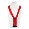 Floral Multi-Layer Beads Necklace Metal Chain Tassel Collarbone Chain Multi Layer Choker  Girls