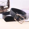 Универсальный ремень с пряжкой-пином, роскошный брендовый пояс, модный деловой ремень для отдыха