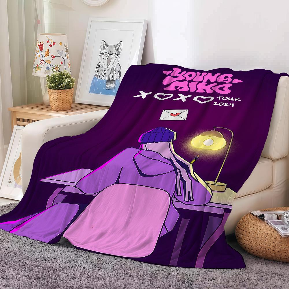 Singer Y-young Miko Blanket Warm And Soft Suitable For Bedroom Living Room Sofa Bed Office Travel Camping