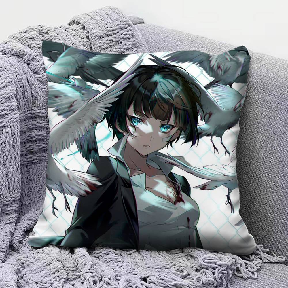 PSYCHO PASS Anime Pillow Covers Home Sofa Cushion Covers and Aecorative Custom