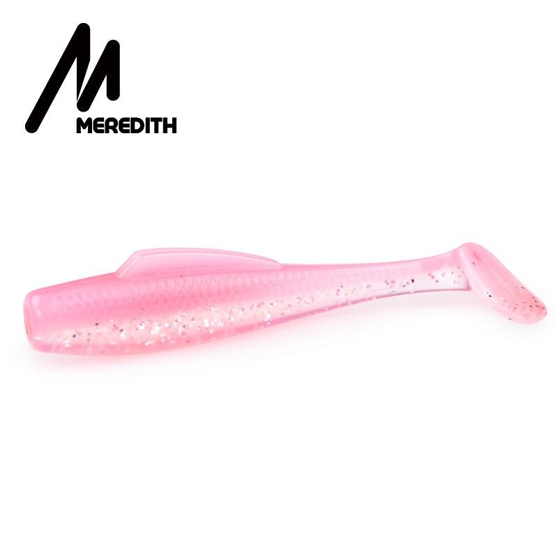 MEREDITH DieZel Minnow Fishing Lures 80mm 5.9g Fishing Soft Baits 3.15" 8pcs/lot Silicone Artificial Swim Plastic Lure Wobblers
