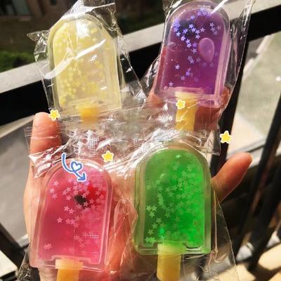 Моти Таба Сквиши Блестящий Эскимо Палочка Пушистое Мороженое Непоседа Детская Игрушка Конфета Пудинг Десерт Подарок на День Рождения для Девочки