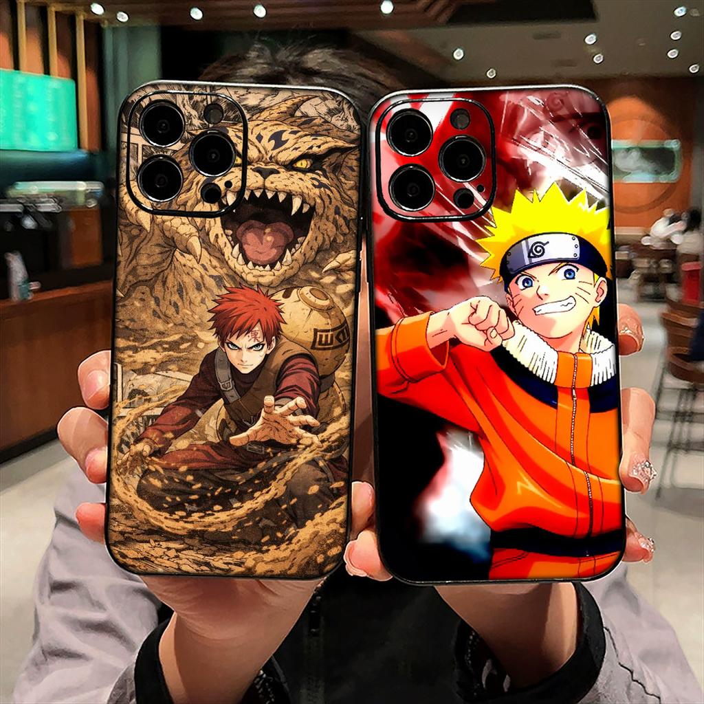 for Apple iPhone 16 15 14 Plus 13 12 Mini 17 Pro Max + 16E Air 16+ ProMax Phone Cover Case Cartoon Gaara Narutos Wallpaper