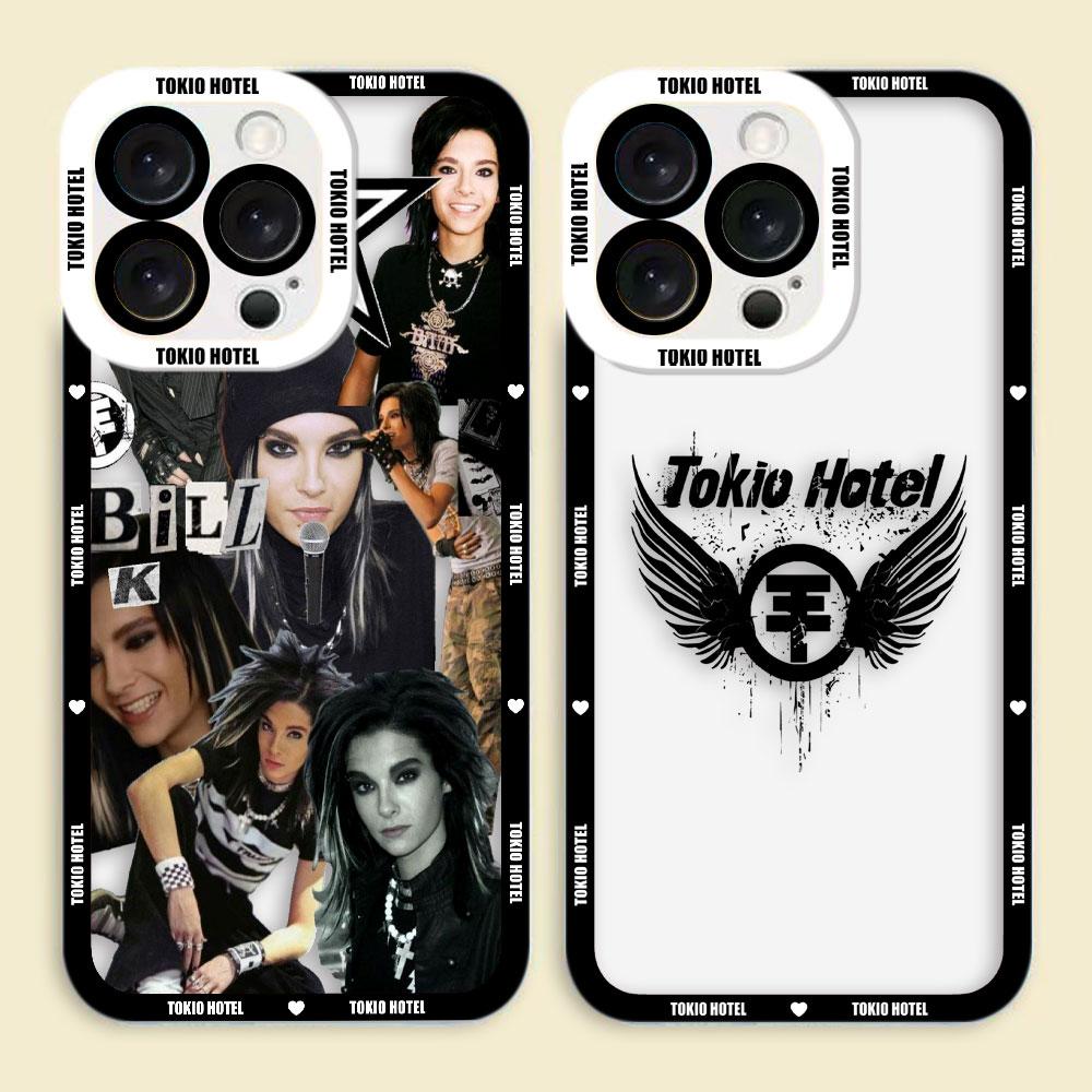 Tokio H-Hotel B-Bill K-Kaulitz Прозрачный чехол для телефона для Samsung A72 A71 A57 A56 A55 A53 A52 A51 A36 A35 A33 A32 A26 A24 A23 A22 Чехол