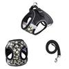 Dog Harness with Leash Reflective Breathable Pet Chest Strap for Small Dogs Cat Vest Harness Dog Accessories