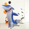 Надувной костюм акулы для косплея, милый удар для сценического шоу