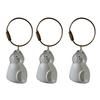 3Pcs Cat Hair Storage Box Keychain Transparent Acrylic Dog Hair Memorial Bottle Pet Hair Collector Container Key Ring Pet Owner Keepsake Gift
