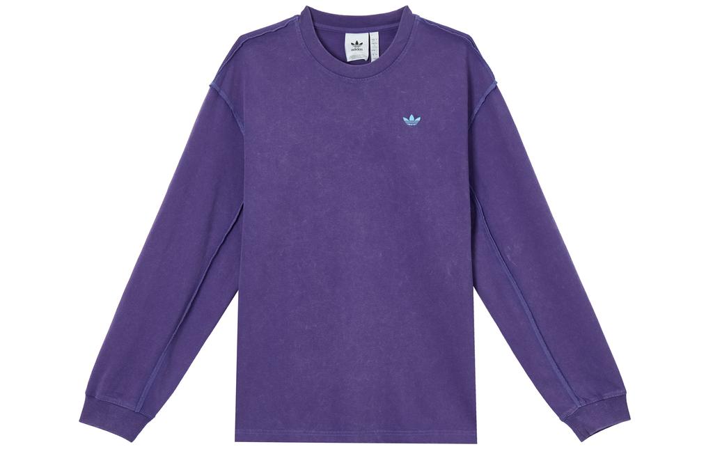 adidas Футболка унисекс из коллекции Originals Trefoil Фиолетовая KC1432