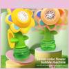 Kids Electric Bubble Toy With Sunflower Design And Usb Power For Handeye Coordination And Fun