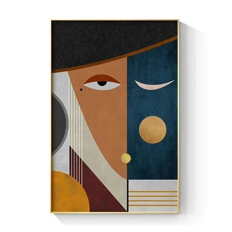 Nordic Abstract Figure Геометрическая Моранди Настенная живопись Картины на холсте Постеры Печать Эстетика Современная гостиная Спальня Домашний декор