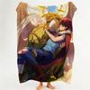Illustration D DFC Throw Flannel Throw Blanket Suitable for Sofa Living Room Bedroom