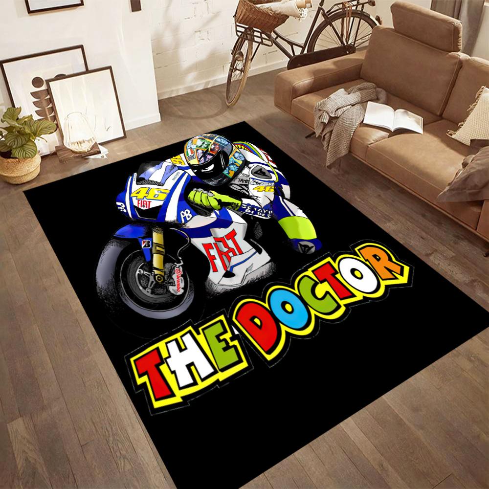 Doctor Valentino Rossi Floor Mat Perfect For Bedrooms Foyer Hallway Game Room Antislip Carpet Decorate Offices Perfect Birthdaychristmas Gift Idea