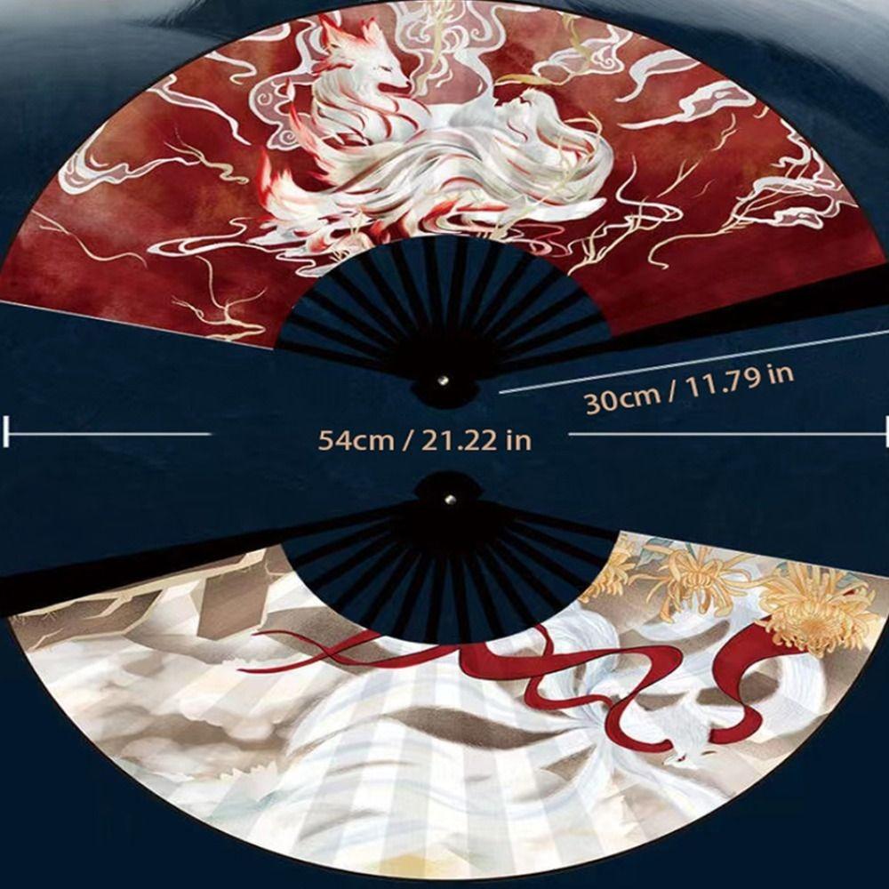 Vintage Folding Fan Taffeta Party Favors Hand Fan For Summer Wedding Dance Movies Performance