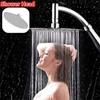 High Quality Turbo Pressure Shower Head Bathroom Hand Large Rainfall Water Saving Filter Tap