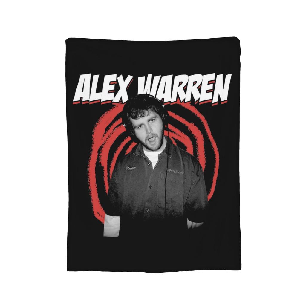 Alex Warren Tour Music Blanket Fleece Spring/Autumn Multifunction Thin Throw Blankets for Home Bedroom Bedding Throws
